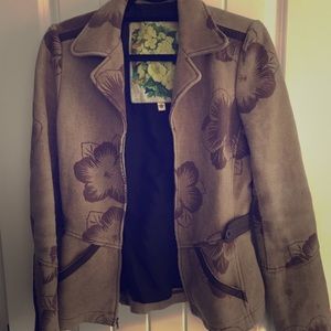 Burning Torch Decorated Jacket